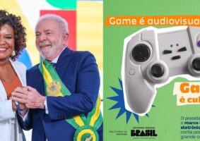 Ministério da Cultura de Lula celebra o Marco Legal dos Games: "autoriza incentivos". Foto: Reprodução/Instagram