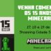 Xbox lembra os momentos mais importantes dos 15 primeiros anos de Minecraft. Foto: Divulgação