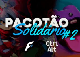 Pacotão Solidário de Games. Foto: Divulgação