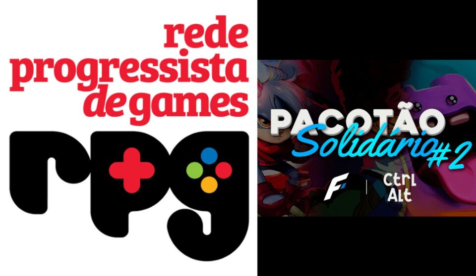 Rede Progressista de Games apoia o Pacotão Solidário da Ctrl Alt. Foto: Divulgação
