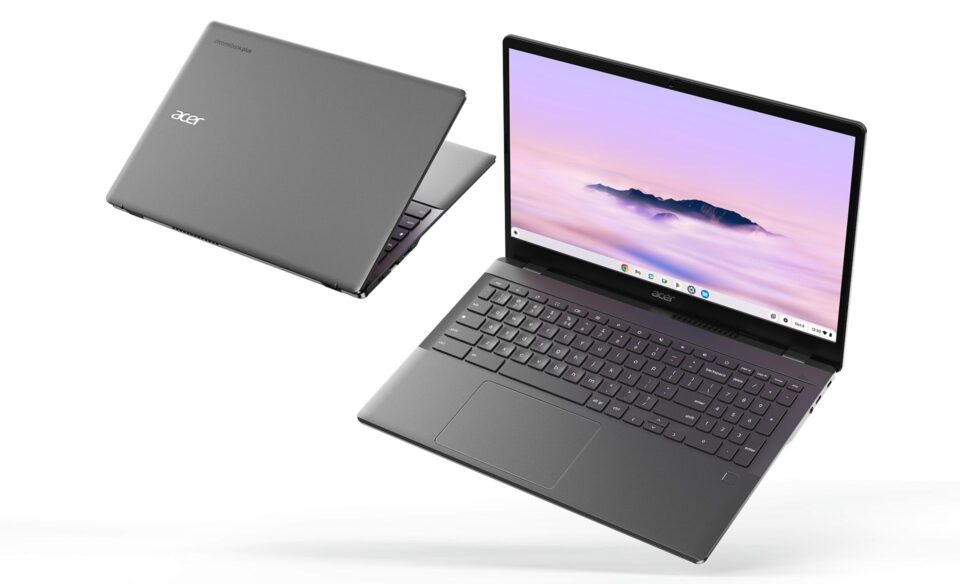 Acer traz dois notebooks Chromebook Plus Enterprise. Foto: Divulgação