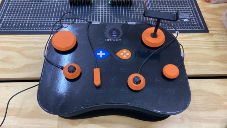 AbleGamers Brasil anuncia UMAGIC, controle universal acessível, que será apresentado na Gamescom Latam. Foto: Divulgação