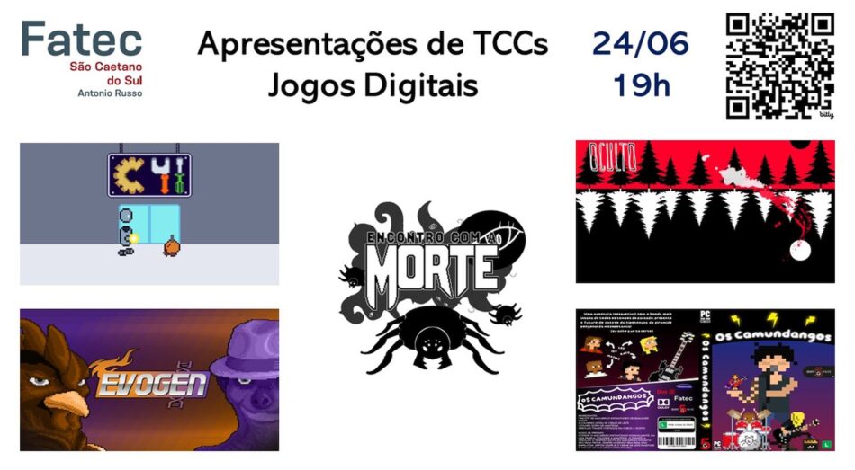 Curso de Jogos Digitais da Fatec São Caetano do Sul mostrará games criados por alunos. Foto: Divulgação