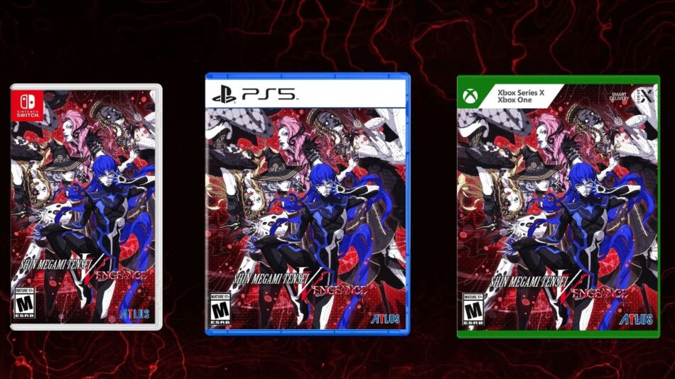 Shin Megami Tensei V: Vengeance já está disponível em mídias físicas padrão e SteelBook. Foto: Divulgação