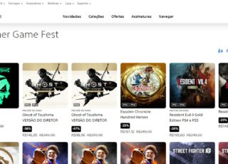 Confira a promoção da Summer Game Fest na PlayStation Store. Foto: Divulgação/Reprodução