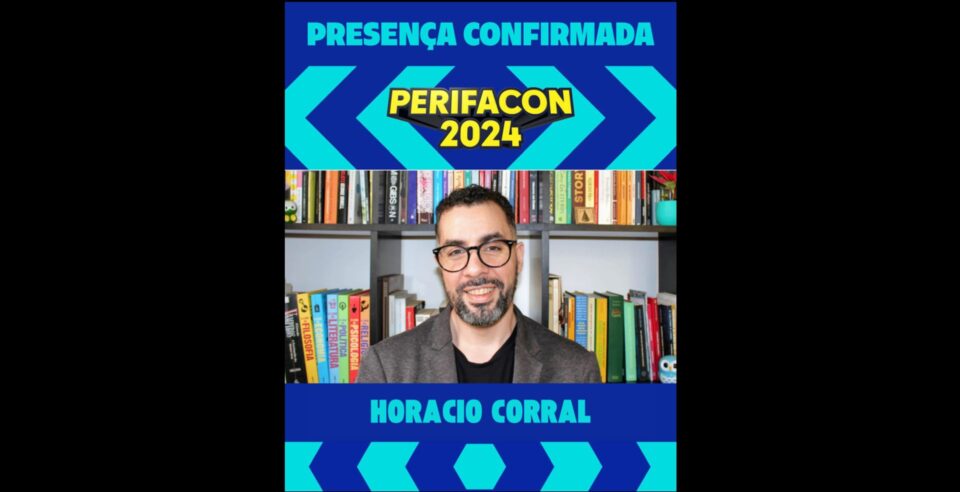 Professor e tradutor Horacio Corral participa de atividade da Rede Progressista de Games na PerifaCon. Foto: Divulgação/PerifaCon