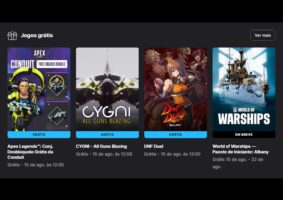Epic Games Store solta os jogos Apex Legends: Desbloqueio da Conduit, CYGNI - All Guns Blazing e DNF Duel de graça. Foto: Reprodução/Epic