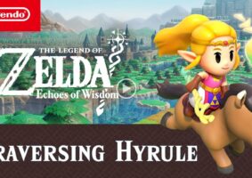 Confira novo trailer de The Legend of Zelda: Echoes of Wisdom, que estará disponível em português do Brasil. Foto: Reprodução/YouTube