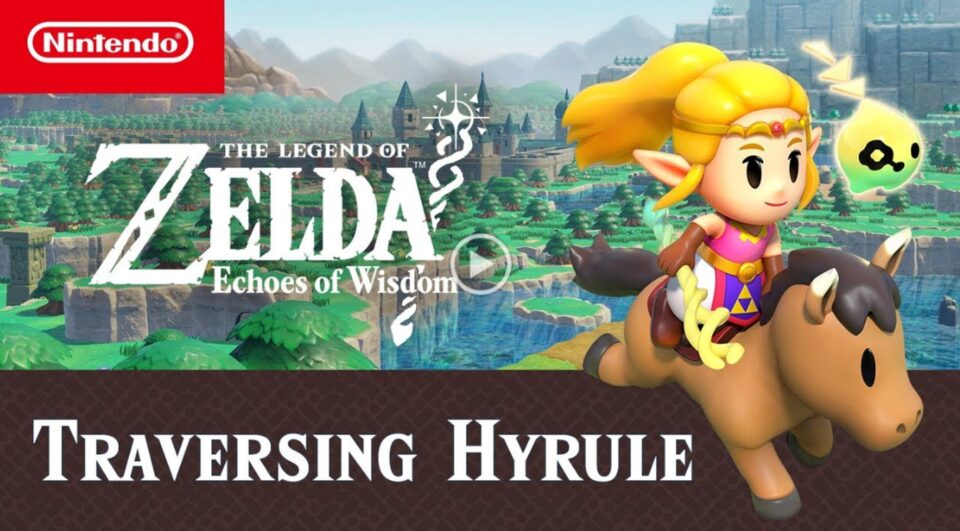 Confira novo trailer de The Legend of Zelda: Echoes of Wisdom, que estará disponível em português do Brasil. Foto: Reprodução/YouTube