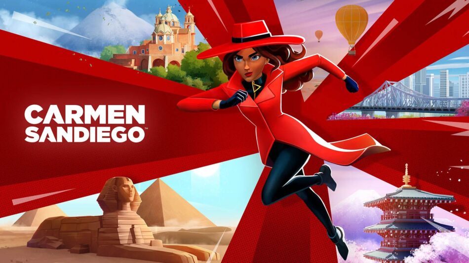 Veja o trailer de anúncio do jogo de Carmen Sandiego. Foto: Divulgação