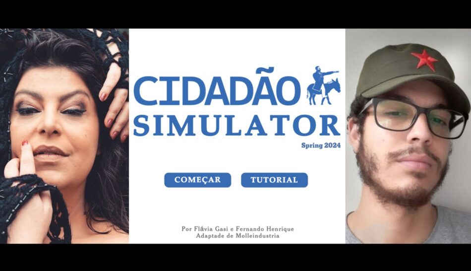 Game gratuito "Cidadão de SP Simulator" mostra que toda notícia tem fundo ideológico. Foto: Divulgação