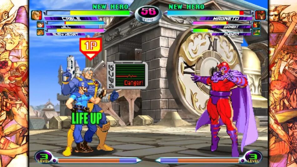 Capcom traz MARVEL vs. CAPCOM Fighting Collection: Arcade Classics. Foto: Divulgação