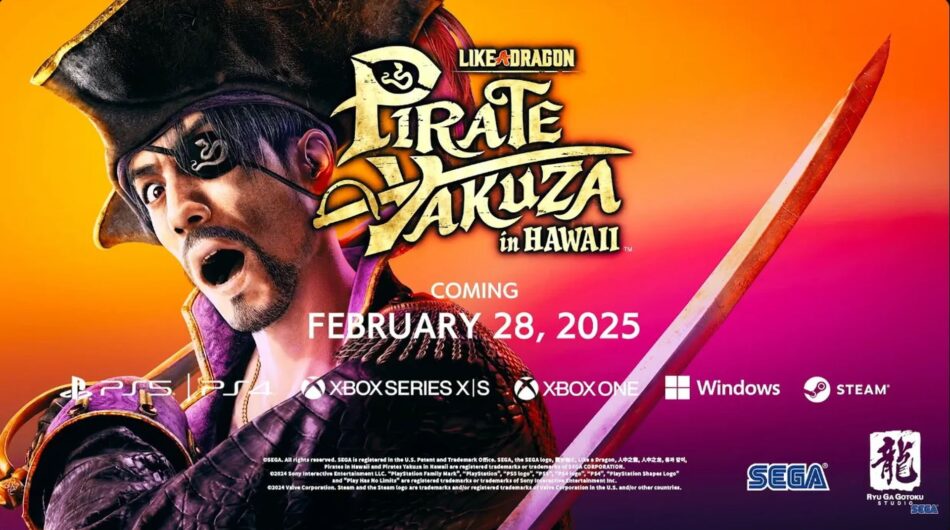 Confira o trailer de anúncio de Like a Dragon: Pirate Yakuza in Hawaii. Foto: Divulgação