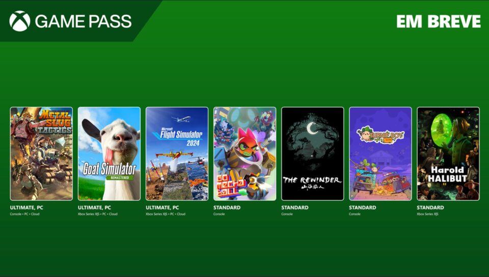 Saiba quais são os novos jogos de Game Pass para novembro. Foto: Divulgação