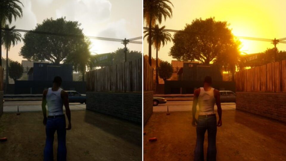 GTA Trilogy recebe atualização gráfica depois de três anos. Foto: Reprodução/X