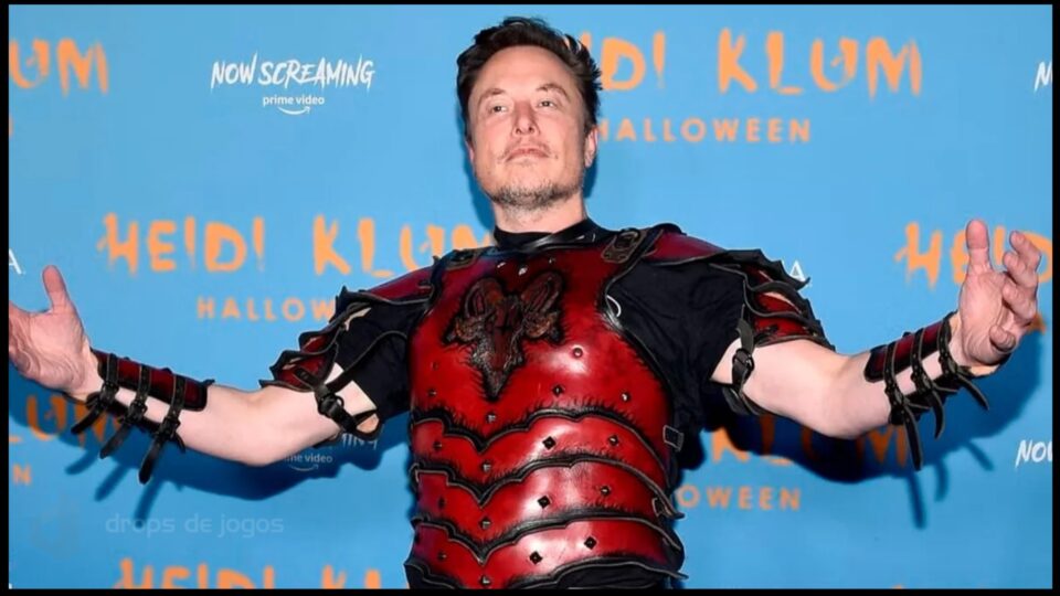 Elon Musk. Foto: Reprodução/IGN Brasil/Montagem Pedro Zambarda/Drops de Jogos