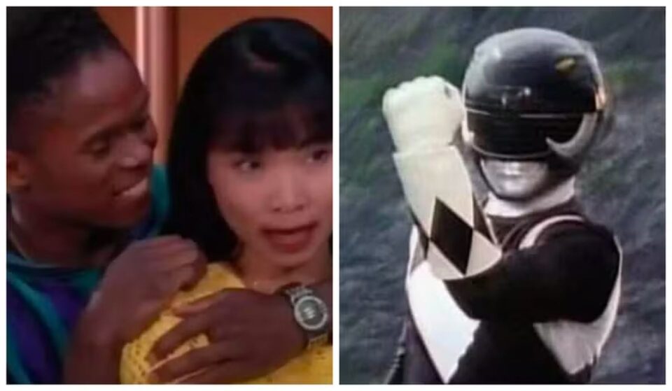 Walter Jones como Zack na série Power Rangers — Foto: Reprodução