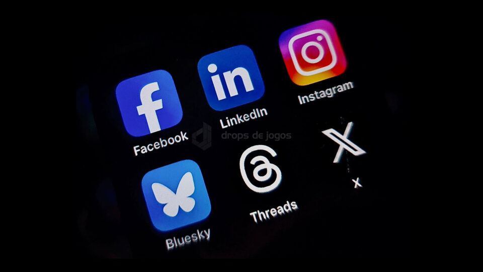 apps de redes sociais