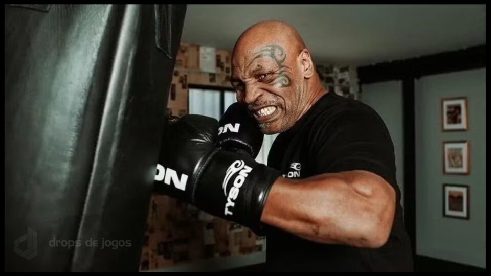 Mike Tyson — Foto: Divulgação/Montagem Pedro Zambarda/Drops de Jogos