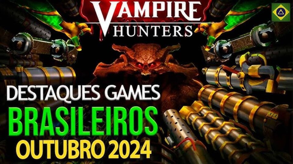 The Gamer Inside Brasil destaca Vampire Hunters entre os jogos indie brasileiros de outubro. Foto: Reprodução/YouTube