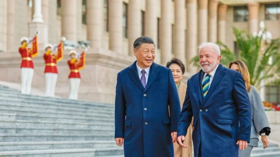 Xi Jinping e Lula. Foto: Ricardo Stuckert/PR