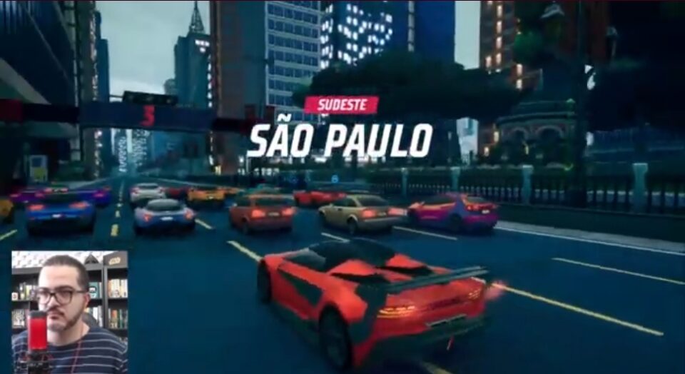 Horizon Chase 2 em São Paulo. Foto: Reprodução/YouTube