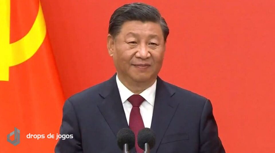 Xi Jinping. Foto: Wikimedia Commons/Montagem Pedro Zambarda/Drops de Jogos